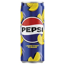 Pepsi Lemon Twist Flavour colaízű szénsavas üdítőital cukorral, citrom ízesítéssel 330 ml