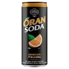 Fonti Di Crodo Oran Soda szénsavas narancs üdítőital 33 cl