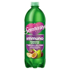 Szentkirályi Immuno maracuja-körte ízű szén-dioxiddal enyhén dúsított üdítőital 700 ml