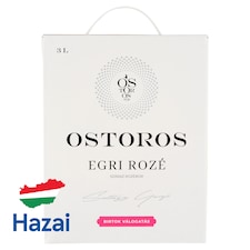 Ostorosbor Bag-In-Box Egri Rozé száraz rozébor 12% 3 l