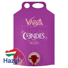 Varga Pincészet Csendes Rozé száraz rozébor 3 l