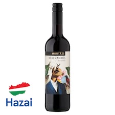 Montázs Felső-Magyarországi Kékfrankos száraz vörösbor 12% 0,75 l