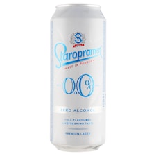 Staropramen alkoholmentes világos sör 0,0% 0,5 l