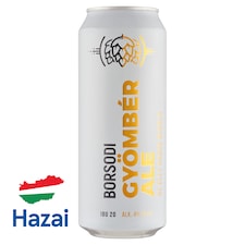 Borsodi Gyömbér ale szűretlen felsőerjesztésű sörkülönlegesség 4% 0,5 l