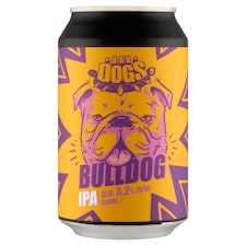 Bad Dogs Bulldog IPA felsőerjesztésű, szűretlen sör 5,2% 330 ml
