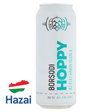 Borsodi Hoppy világos sör 4,5% 0,5 l