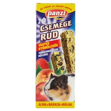 Panzi Rodent vegyes gyümölcsös csemege rúd tengerimalacok részére 2 db 135 g