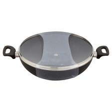 Go Cook 32 cm-es kétkezes wok