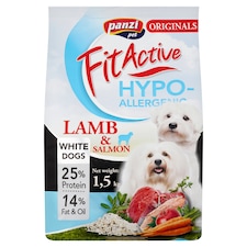 Panzi Fit Active Lamb Salmon with Apple Rice szárazeledel kistestű kutyák számára 1,5 kg