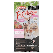 Panzi Fit Active Hypoallergenic Toy Dogs bárány + alma szárazeledel felnőtt kutyák számára 1,5 kg