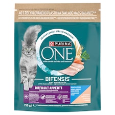Purina One Difficult Appetite tőkehal és pisztráng keverékében gazdag száraz macskaeledel 750 g