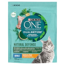 Purina One DualNature Adult teljes értékű állateledel felnőtt macskák számára csirkével 750 g