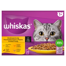 Whiskas teljes értékű nedves eledel felnőtt macskáknak 12 x 85 g (1,02 kg)