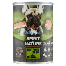 Spirit of Nature teljes értékű hipoallergén eledel felnőtt kutyáknak bárányhússal, nyúlhússal 415 g
