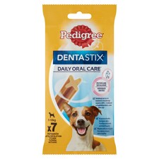 Pedigree DentaStix kiegészítő állateledel 5-10 kg-os, 4 hónapnál idősebb kutyák számára 7 db 110 g
