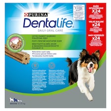 Purina Dentalife rágó jutalomfalat közepes testű kutyák számára 8 x 69 g (552 g)