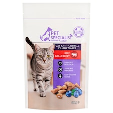 Pet Specialist jutalomfalat szőrlabda képződés ellen felnőtt macskák számára 60 g
