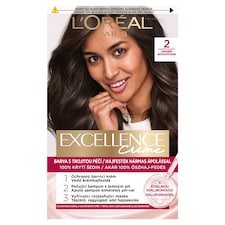 L'Oréal Paris Excellence Creme hajfesték hármas ápolással 2 Nagyon sötét barna