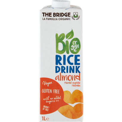 The Bridge Bio UHT mandulás rizsital 1 l