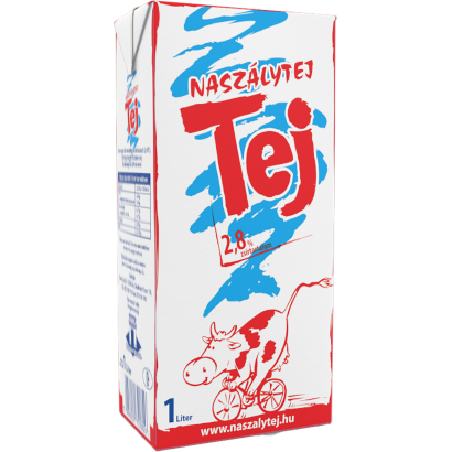 Naszálytej UHT tej 2,8% 1 l