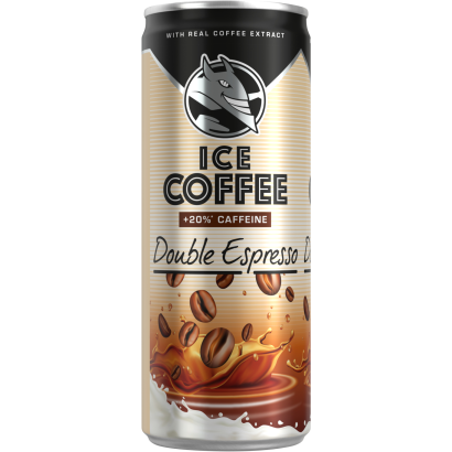HELL Ice Coffee Double Espresso UHT ital tejjel és kávékivonattal 250 ml