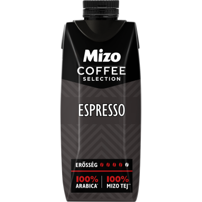 Mizo Coffee Selection Espresso UHT zsírszegény kávés tej 250 ml