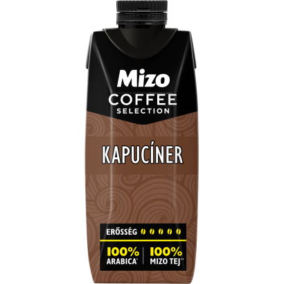 Mizo Coffee Selection Kapucíner UHT zsírszegény kávés tej 250 ml