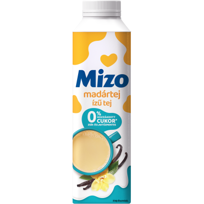 Mizo zsír- és laktózmentes, madártej ízű tej édesítőszerekkel 450 ml