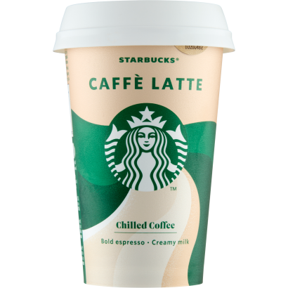 Starbucks Caffé Latte UHT félzsíros kávés tejital 220 mll