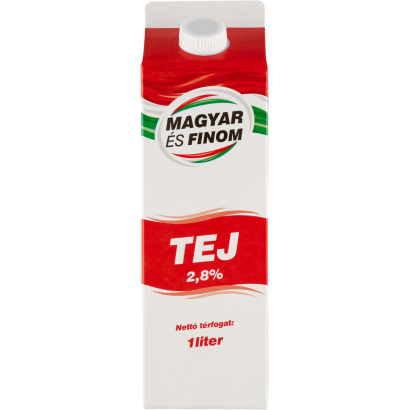 Magyar és Finom tej 2,8% 1 l