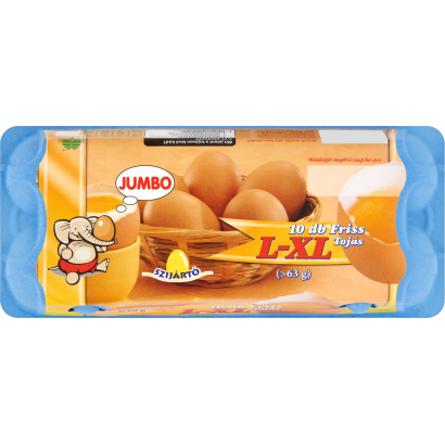 Szijártó Jumbo friss tojás L-XL 10 db