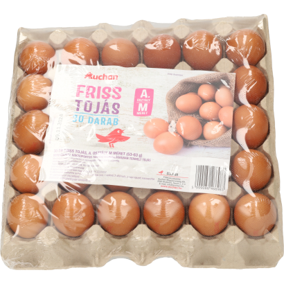 Auchan Kedvenc M-es tojás 30 db