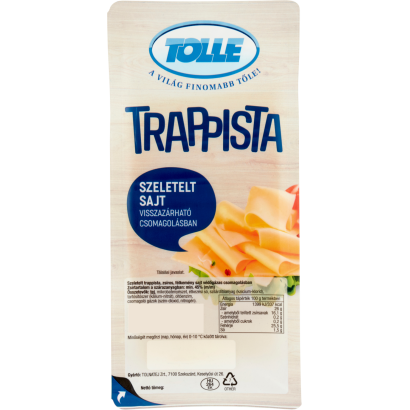 Tolle szeletelt trappista sajt 125 g