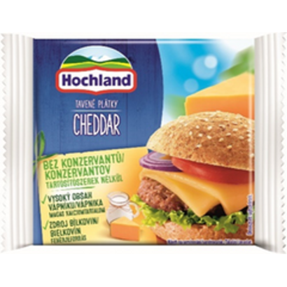 Hochland szeletelt lapkasajt cheddar 130 g
