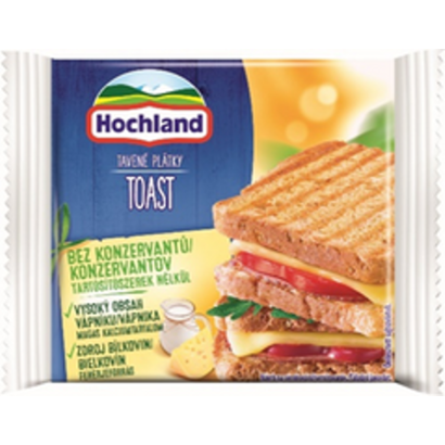 Hochland szeletelt lapkasajt toast 130 g