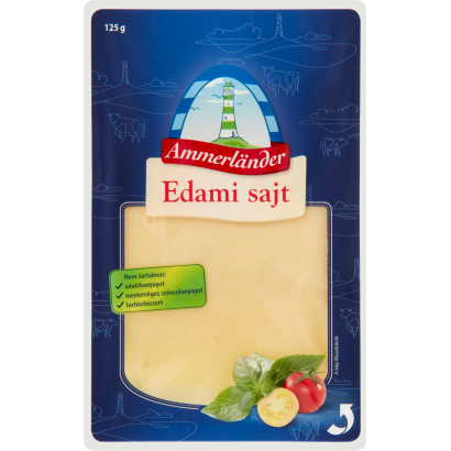 Ammerländer szeletelt edami sajt 125 g