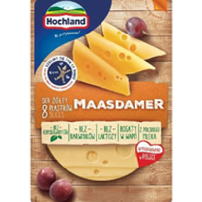Hochland félkemény szeletelt sajt maasd 135 g