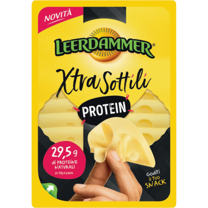 Leerdammer Finesse Protein szeletelt félzsíros félkemény sajt 80 g
