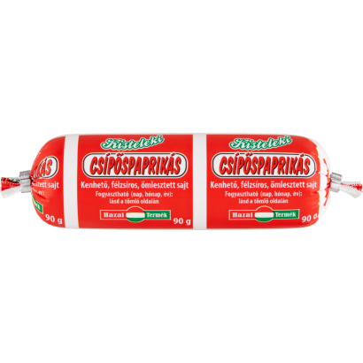 Kisteleki csípőspaprikás kenhető, félzsíros, ömlesztett sajt 90 g
