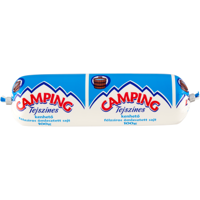 Camping tejszínes kenhető félzsíros ömlesztett sajt 100 g