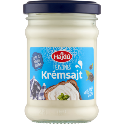 Hajdú tejszínes krémsajt 140 g