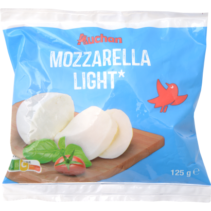 Auchan Kedvenc Mozzarella light sajt 125 g