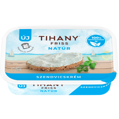 Tihany Friss natúr szendvicskrém 120 g
