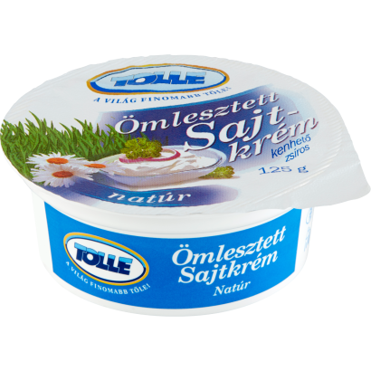 Tolle natúr kenhető zsíros ömlesztett sajtkrém 125 g