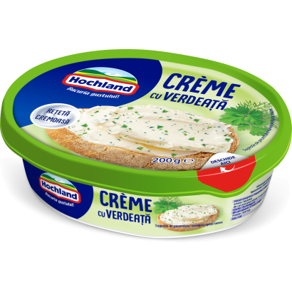 Hochland Créme friss krémsajt zöldfűszeres 200 g