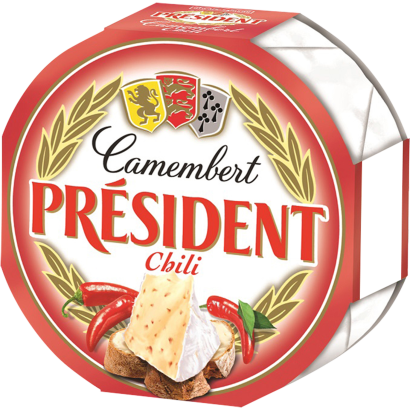 Président Camembert chilis zsírdús lágy sajt 120 g