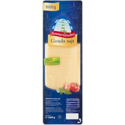 Ammerländer szeletelt gouda sajt 1000 g