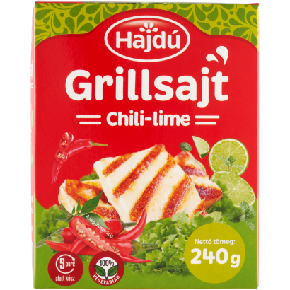 Hajdú chili-lime grillsajt 240 g