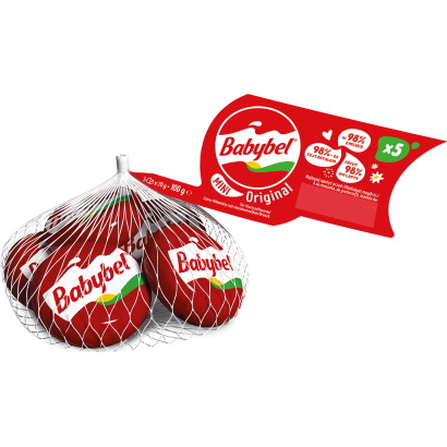 Mini Babybel Red zsíros félkemény sajt 5x20 g