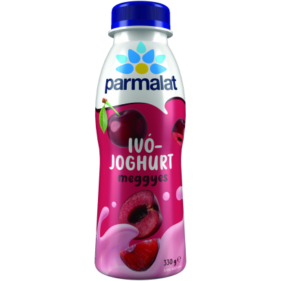 Parmalat zsírszegény meggyes ivójoghurt 330 g